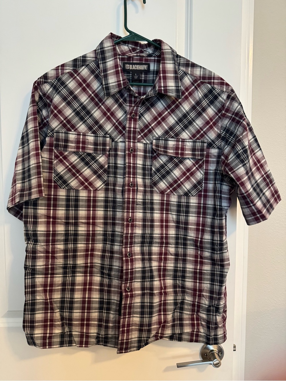Men's Blackhawk! Tactical Plaid Shirt - Large